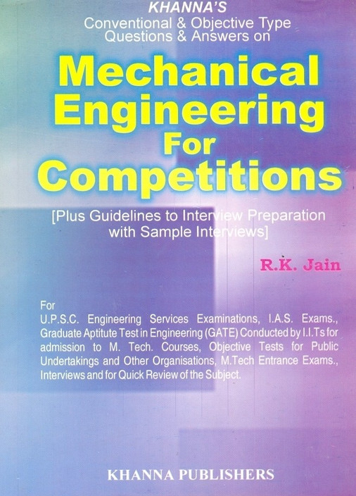 Gate Book For Mechanical Engineering By Rk Jain